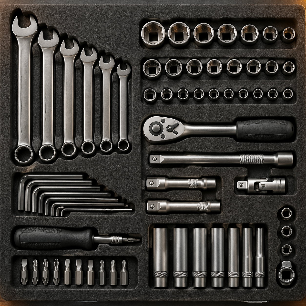 Tool storage and trays unbranded hand tools
